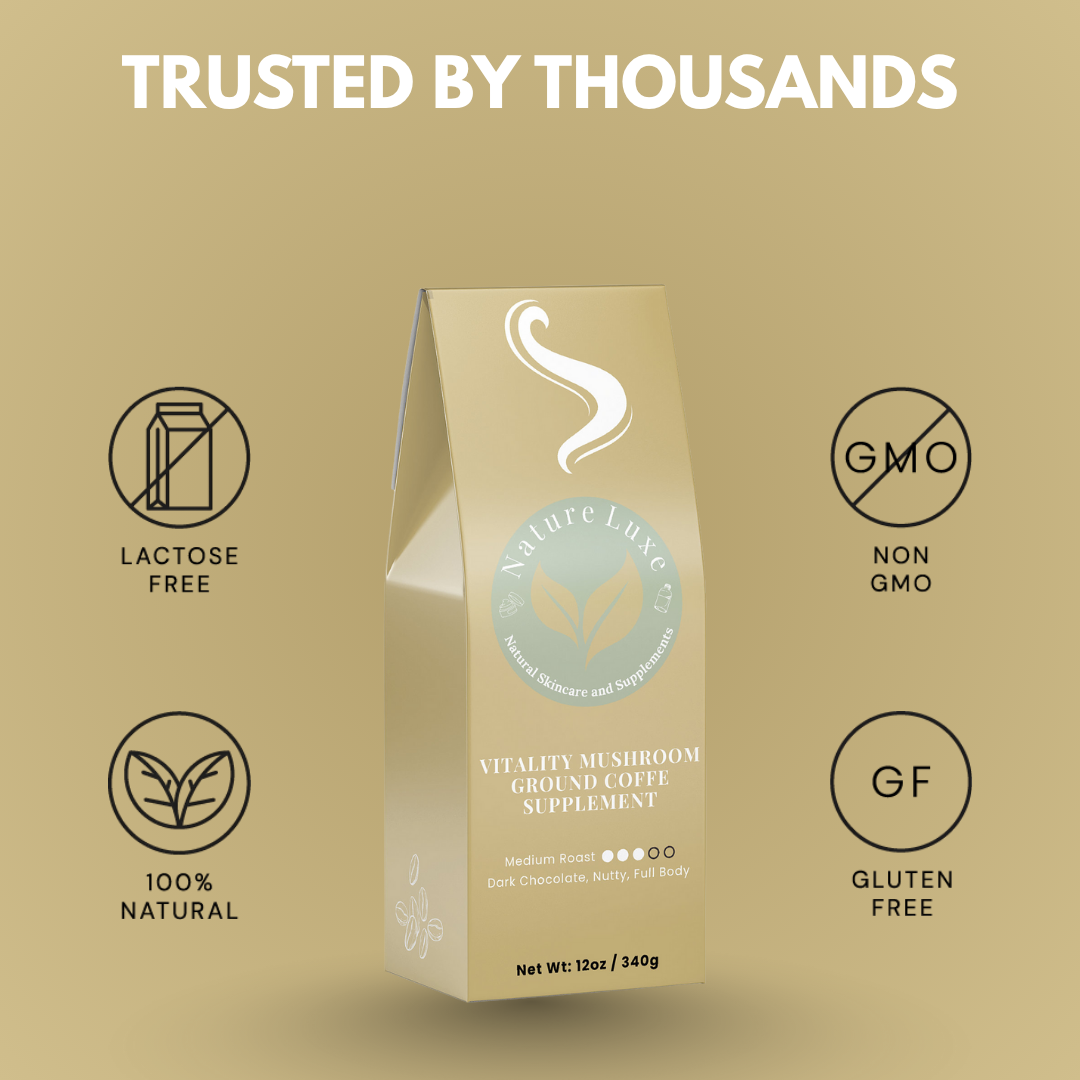 Vitality Mushroom Coffee Supplement