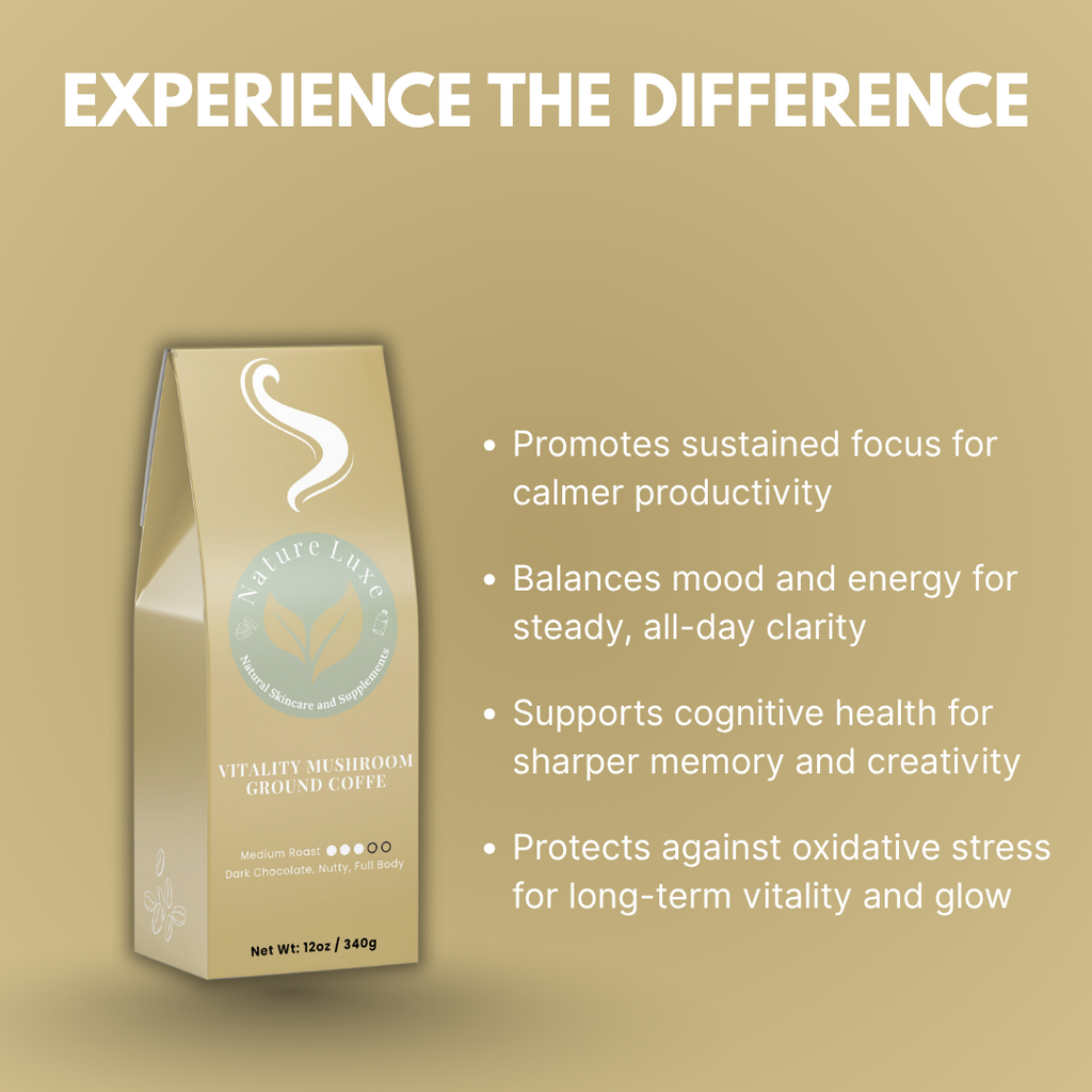 Vitality Mushroom Coffee Supplement