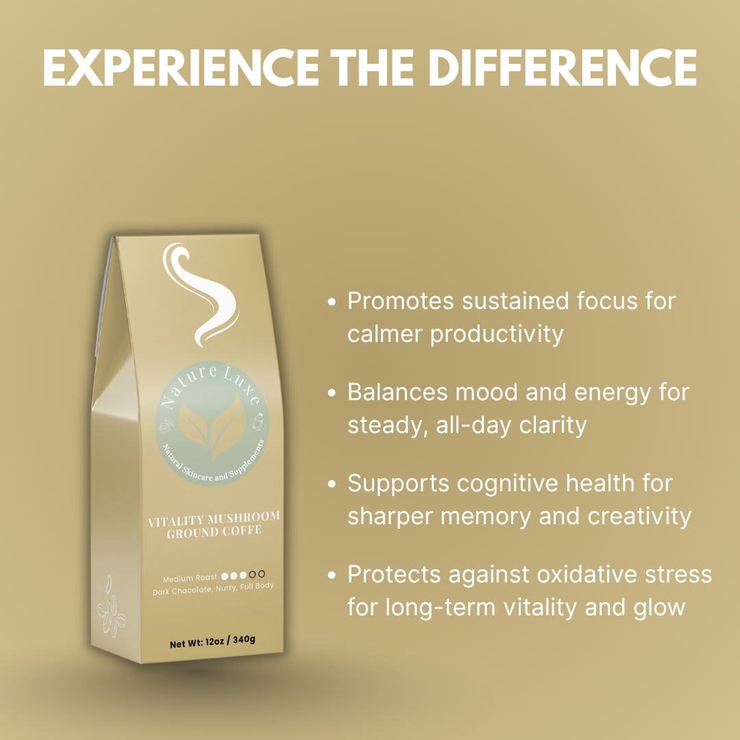 Vitality Mushroom Coffee Supplement