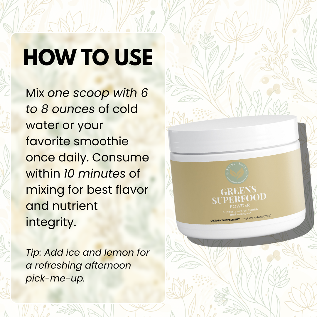 Greens Superfood Supplement