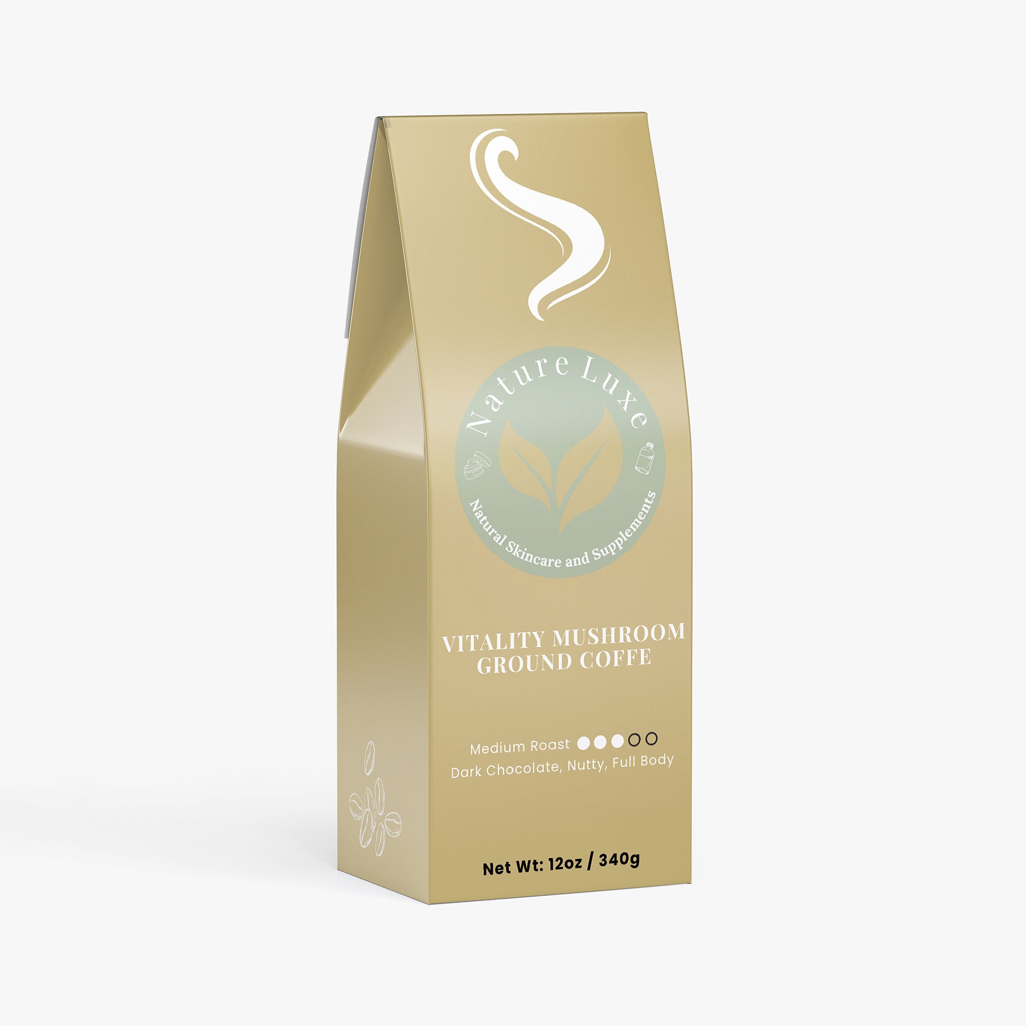 Nature Luxe Vitality Mushroom Coffee